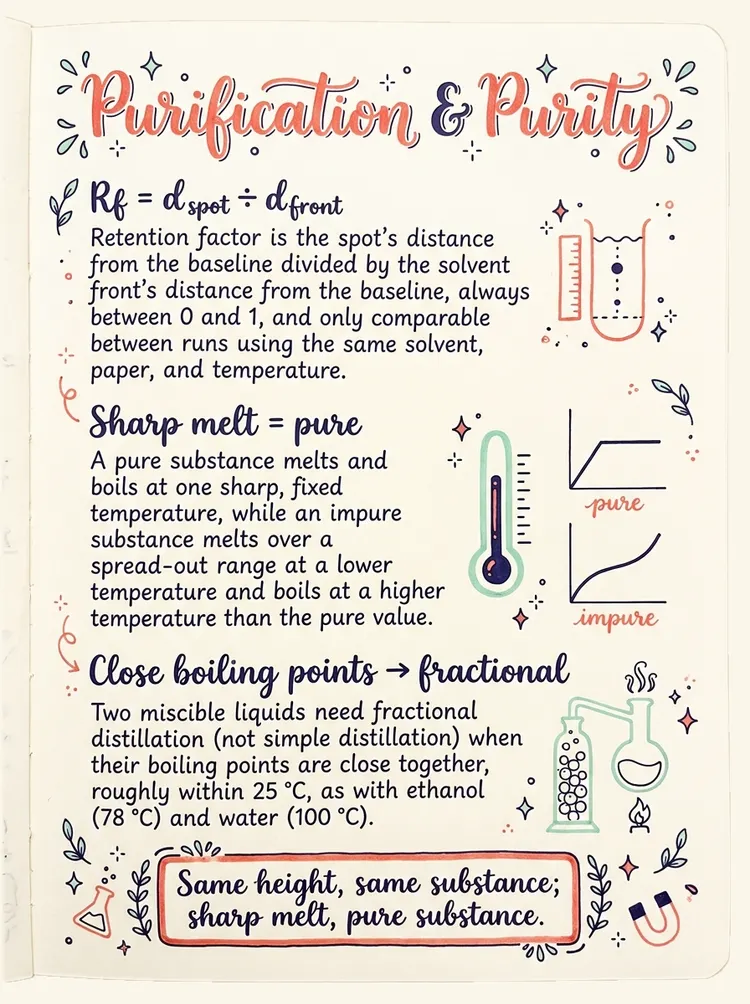 Purification & Purity — study notes