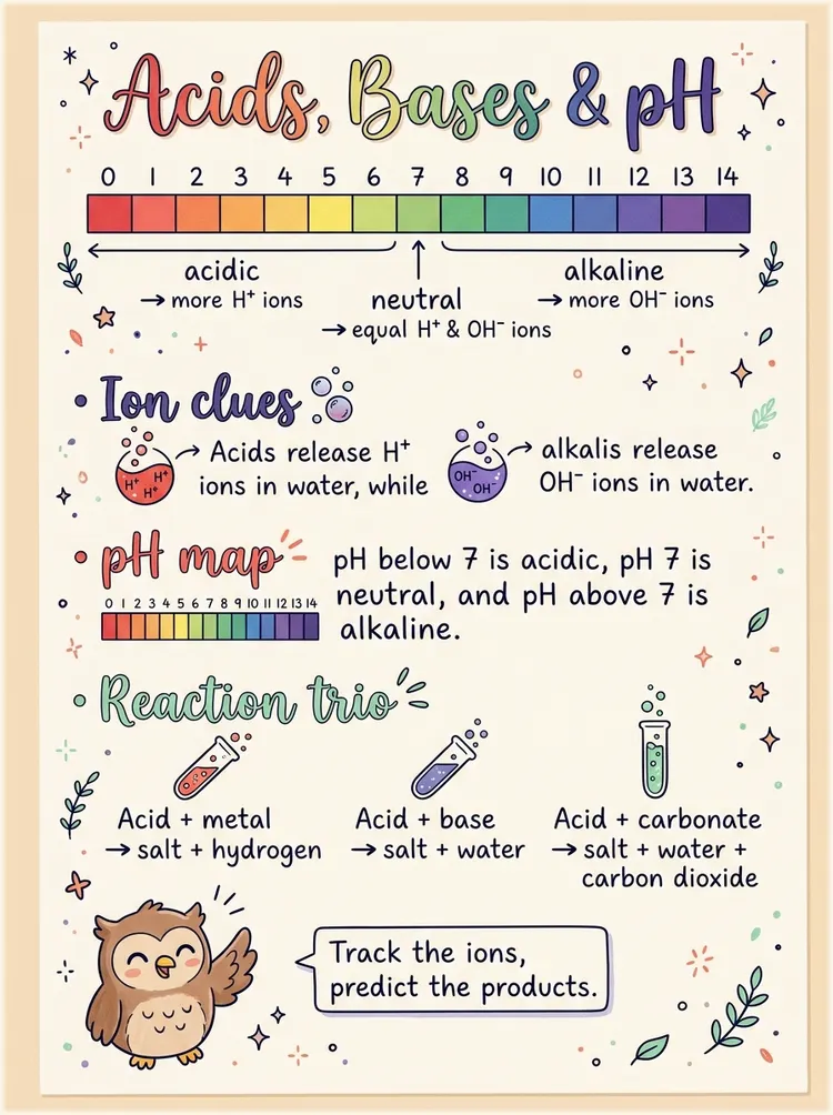 Acids and Bases: A Complete Study Guide — Study Notes