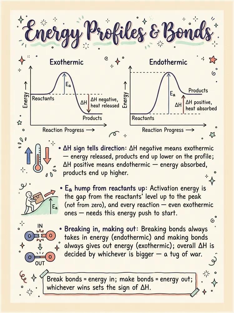 Energy Profiles & Bonds — study notes
