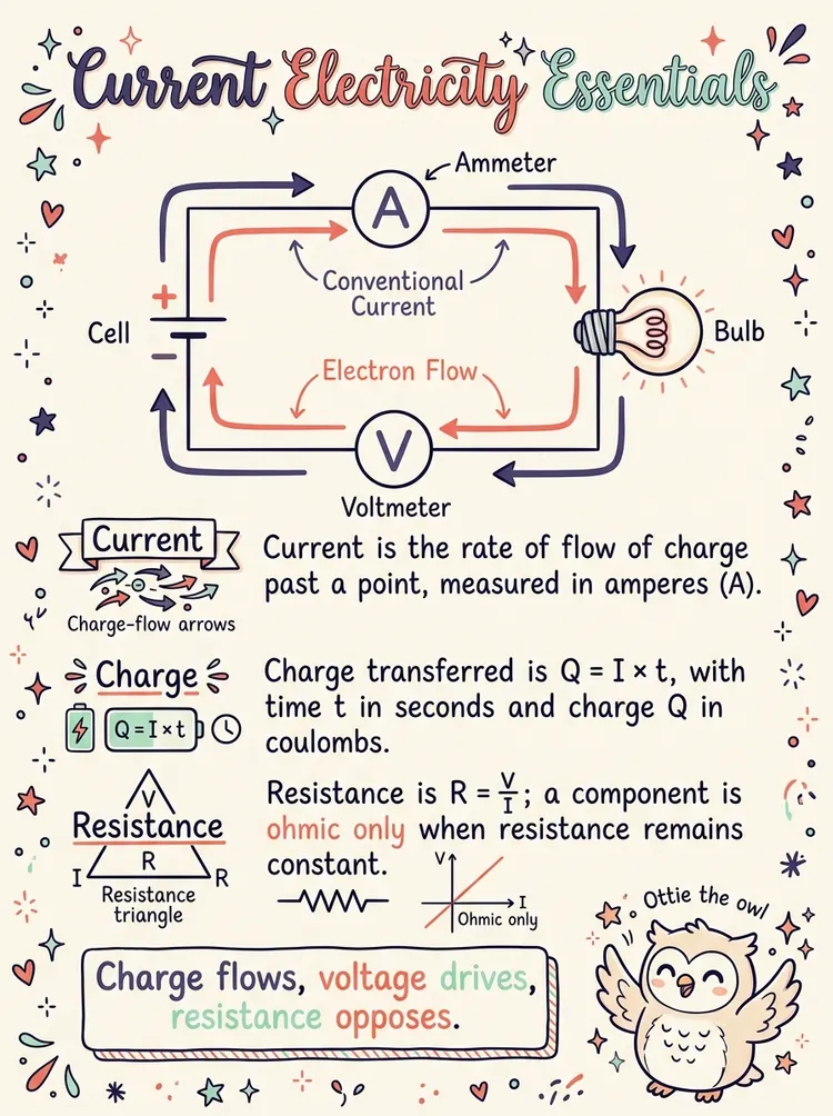 Current of Electricity — Study Notes