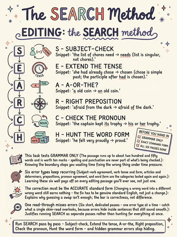 Editing — Study Notes