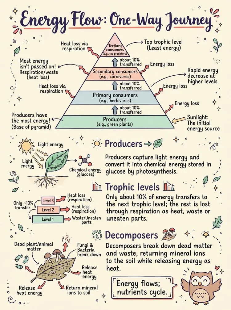 Energy Flow — Study Notes