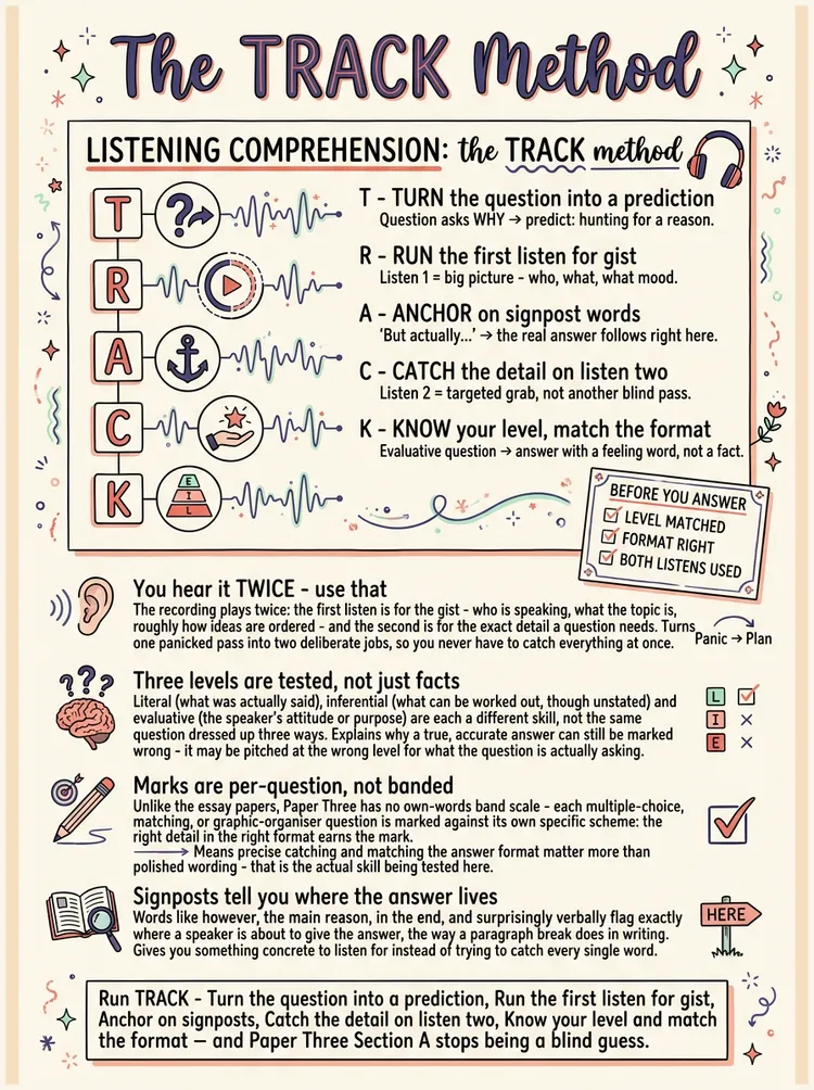 Listening Comprehension — Study Notes