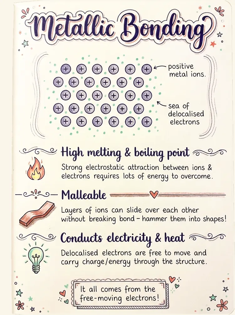 Sea of Delocalised Electrons — study notes