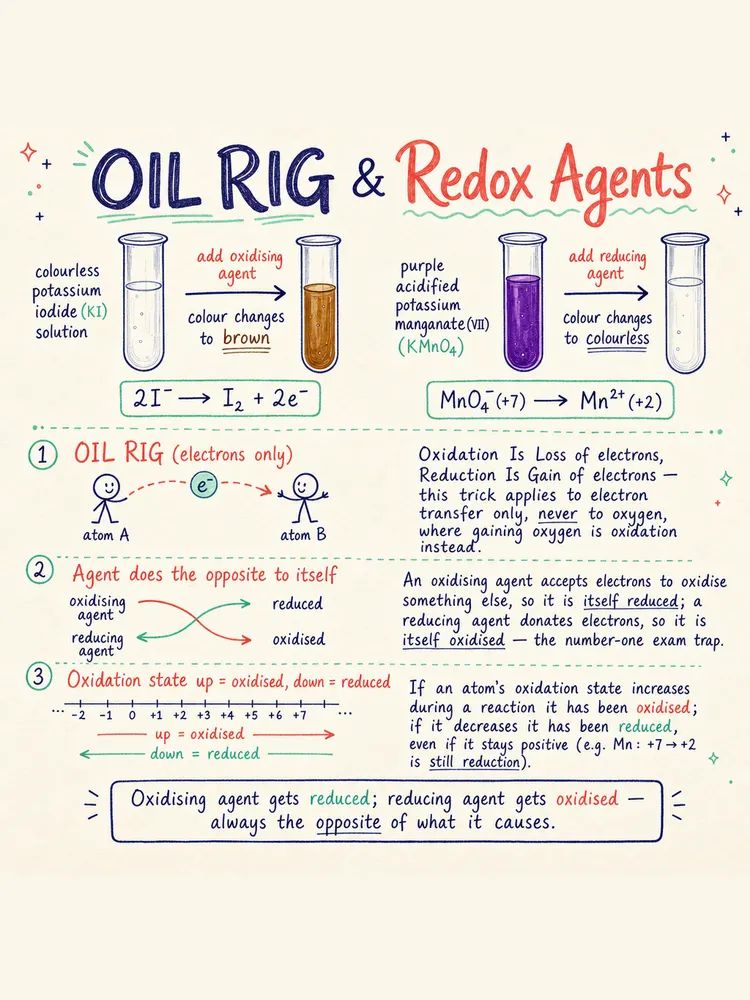 OIL RIG & Redox Agents — study notes