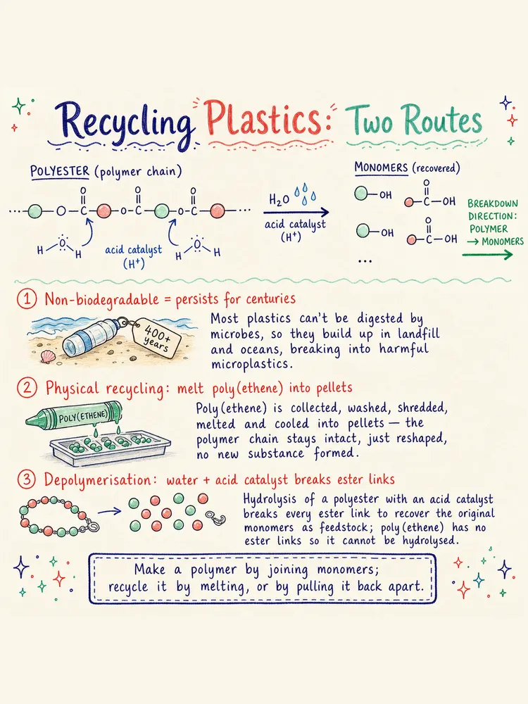 Recycling Plastics: Two Routes — study notes