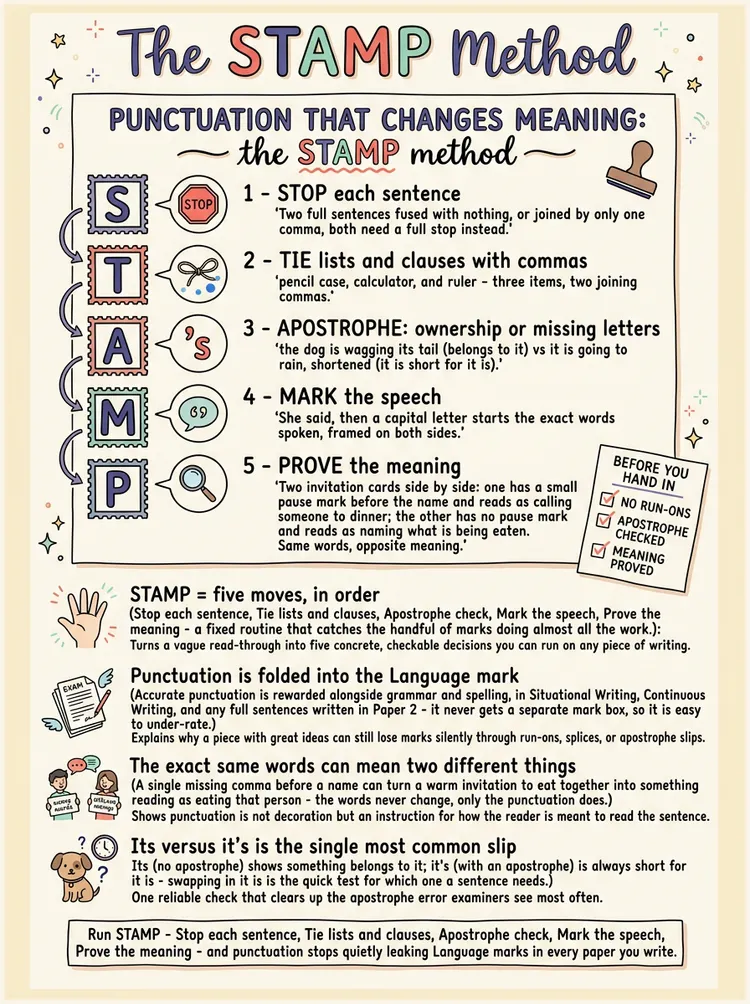 Punctuation that Changes Meaning — Study Notes