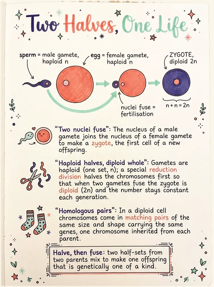 Sexual Reproduction — Study Notes