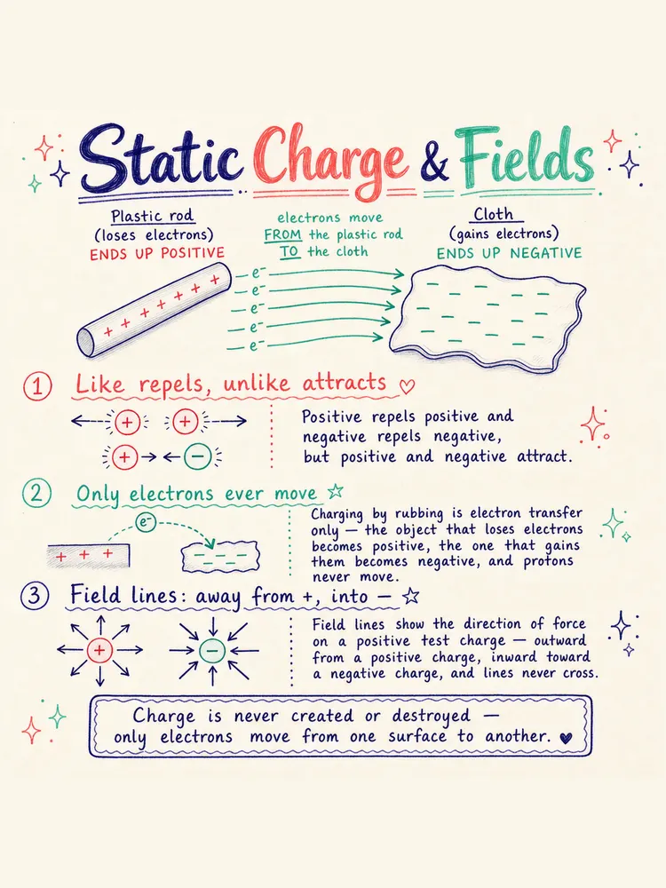 Static Electricity — study notes