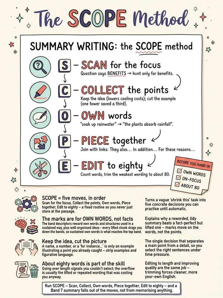 Summary Writing — Study Notes