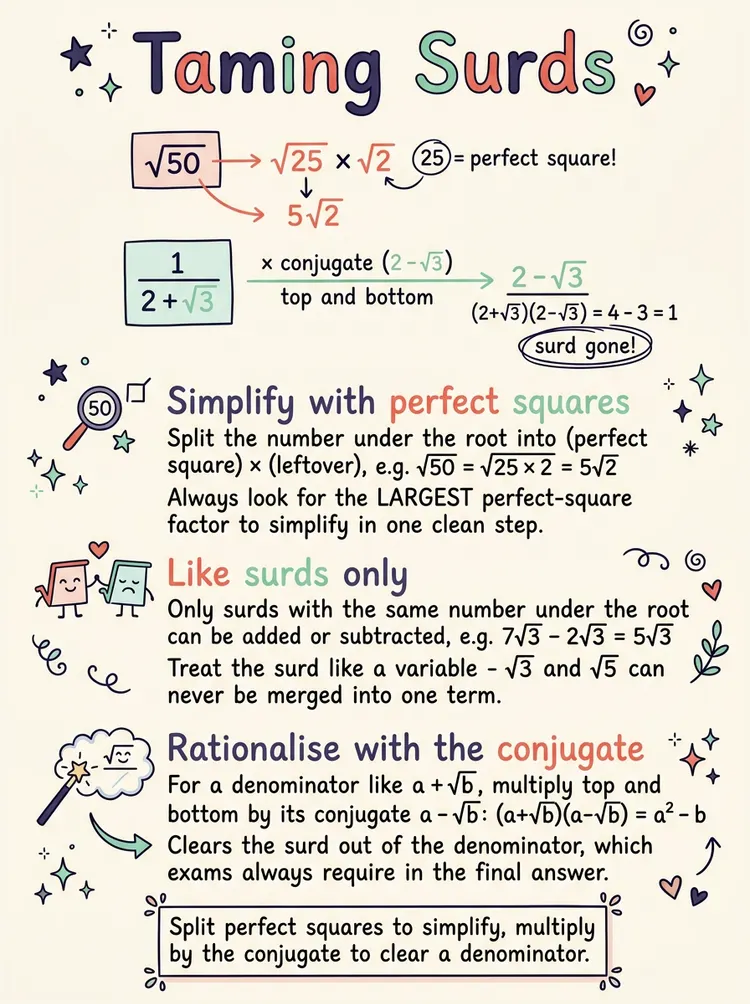 Surds — Study Notes
