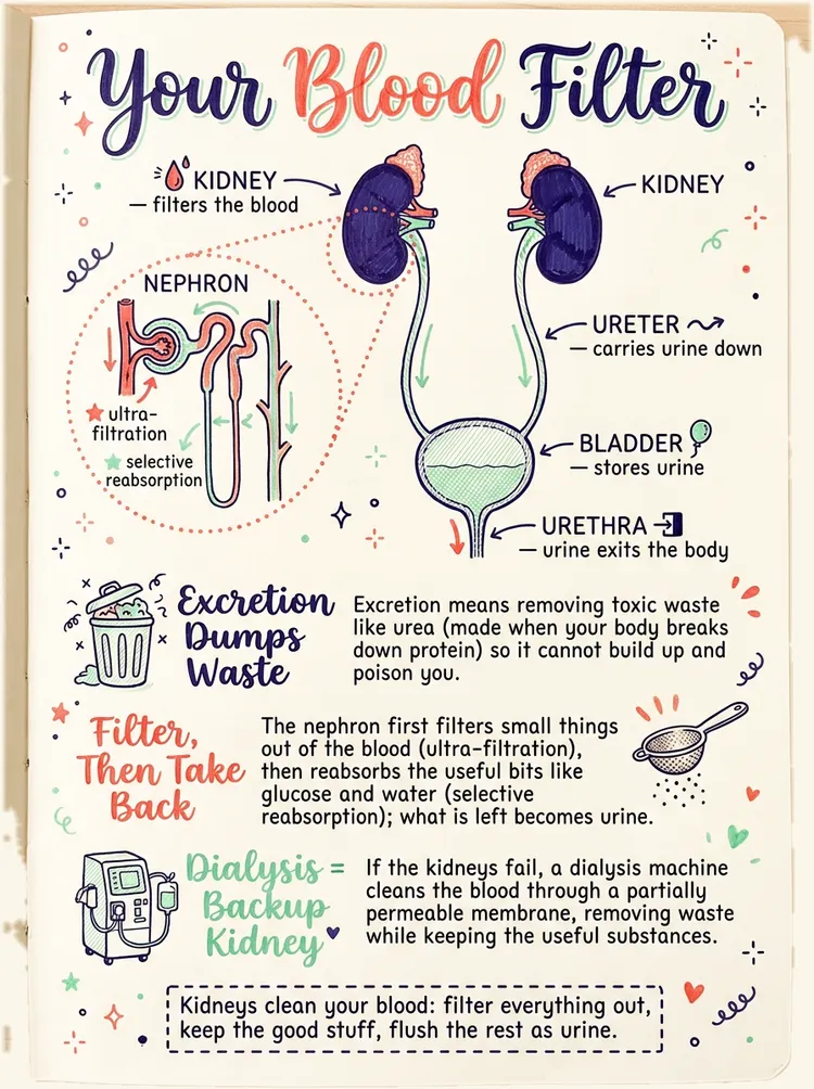 The Kidneys: Structure, Function and Dialysis — Study Notes