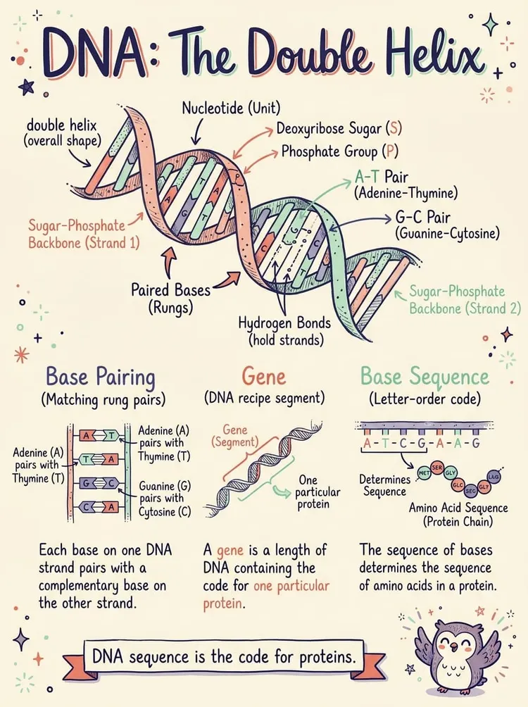 The Structure of DNA — Study Notes
