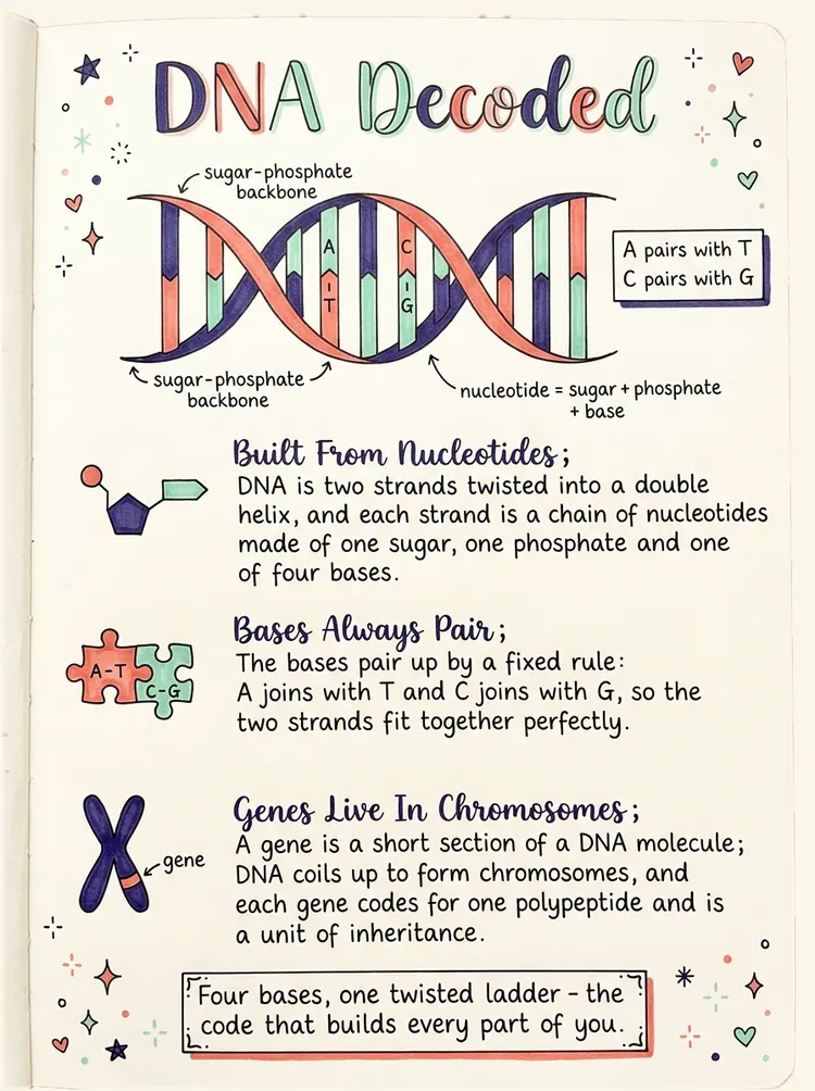 The Structure of DNA — Study Notes