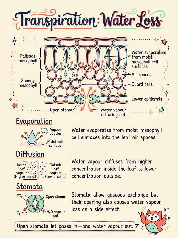 Transpiration — Study Notes