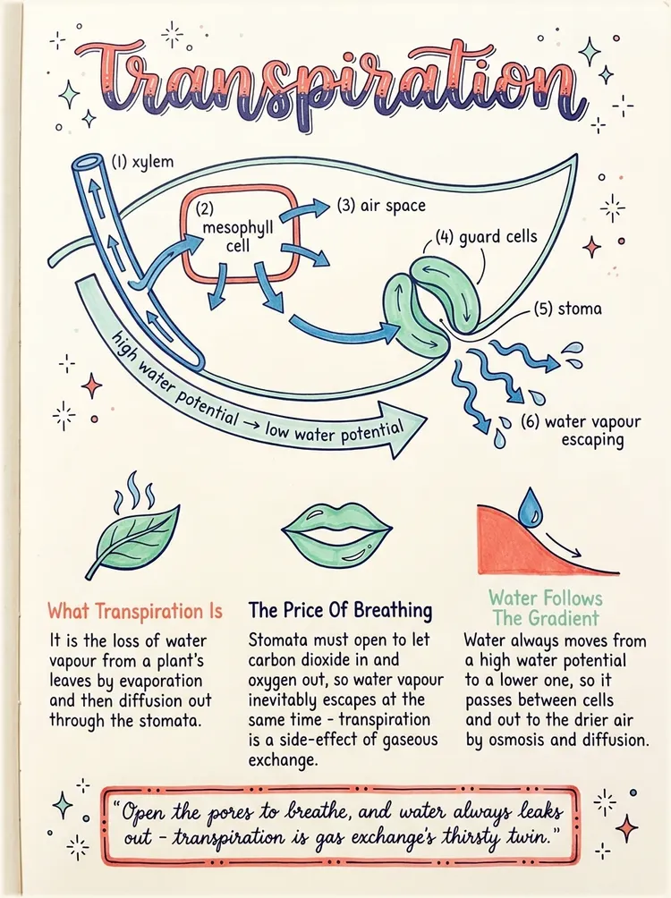 Transpiration — Study Notes