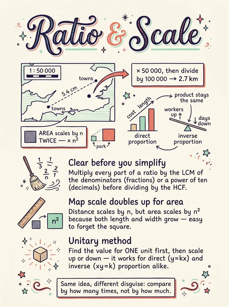 Ratio and Proportion — Study Notes