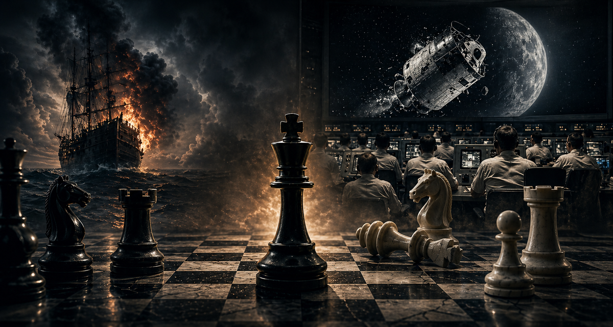 Houston, we’ve had a problem. I burned the ships.