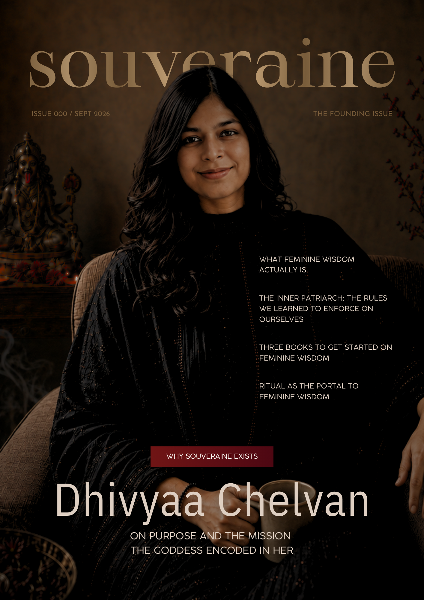 Souveraine Issue 000 featuring Dhivyaa Chelvan