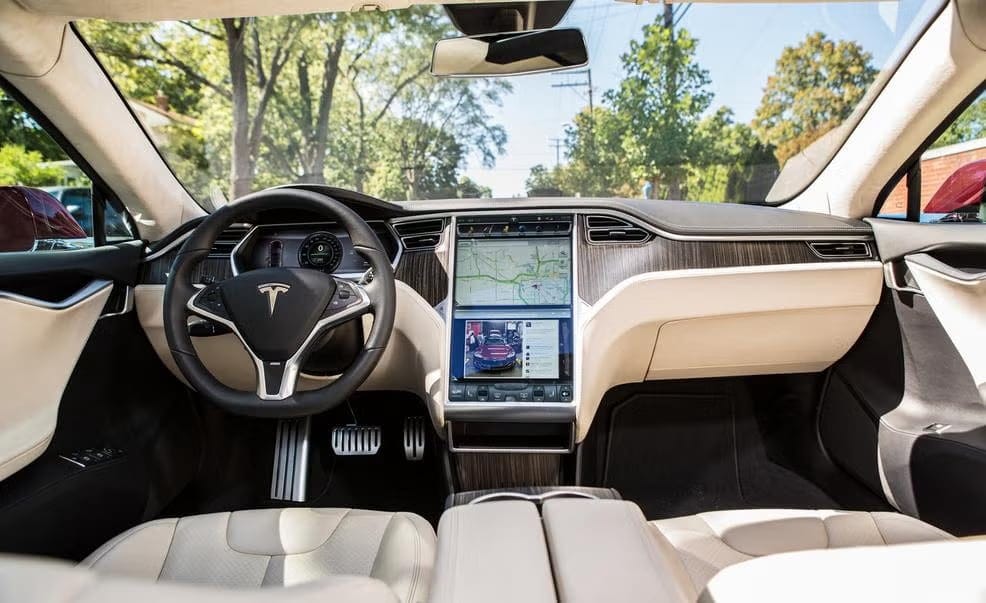 2012 Tesla Model S Interior | Car and Driver