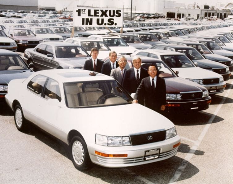 1990 Lexus LS400 | Lexus Europe Newsroom