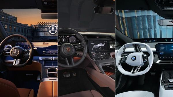 Mercedes Electric GLC, Porsche Cayenne Electric, BMW iX3 Interiors