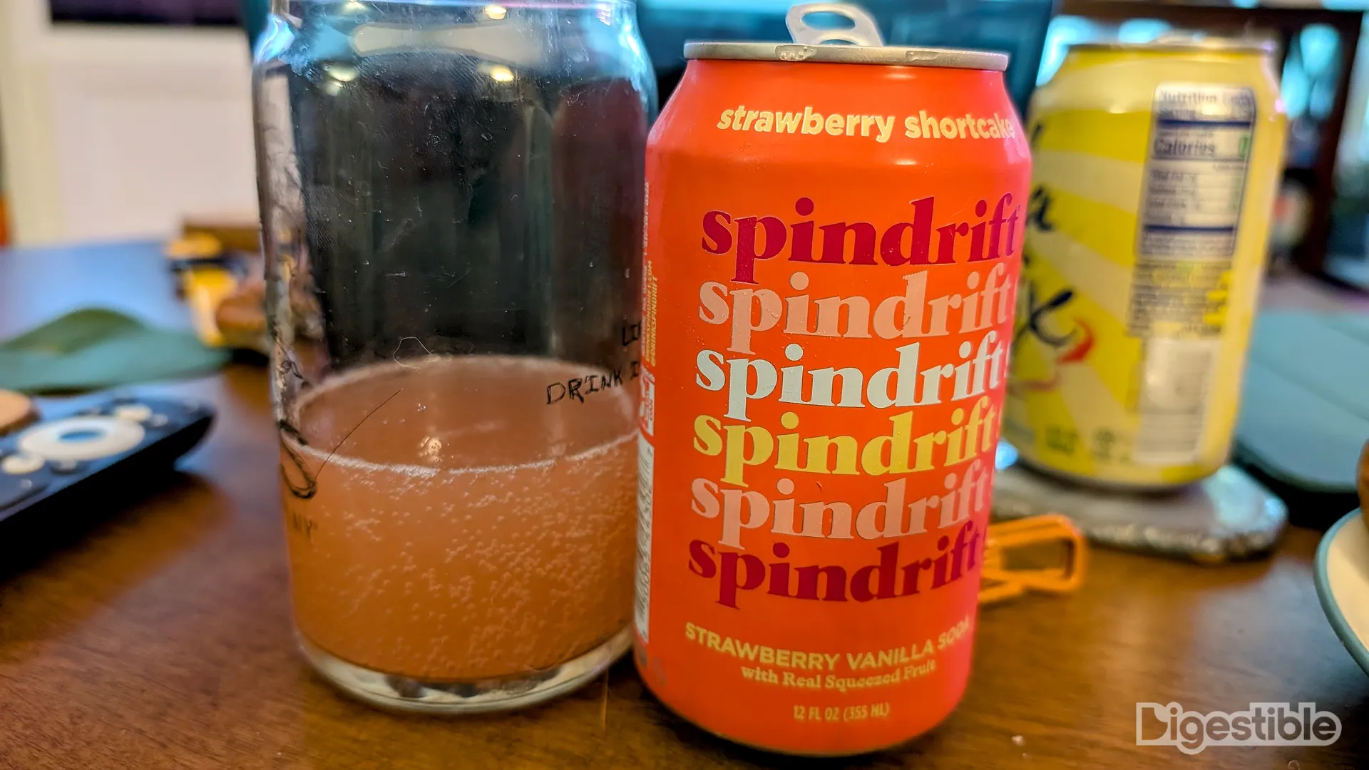 Spindrift Strawberry Shortcake.