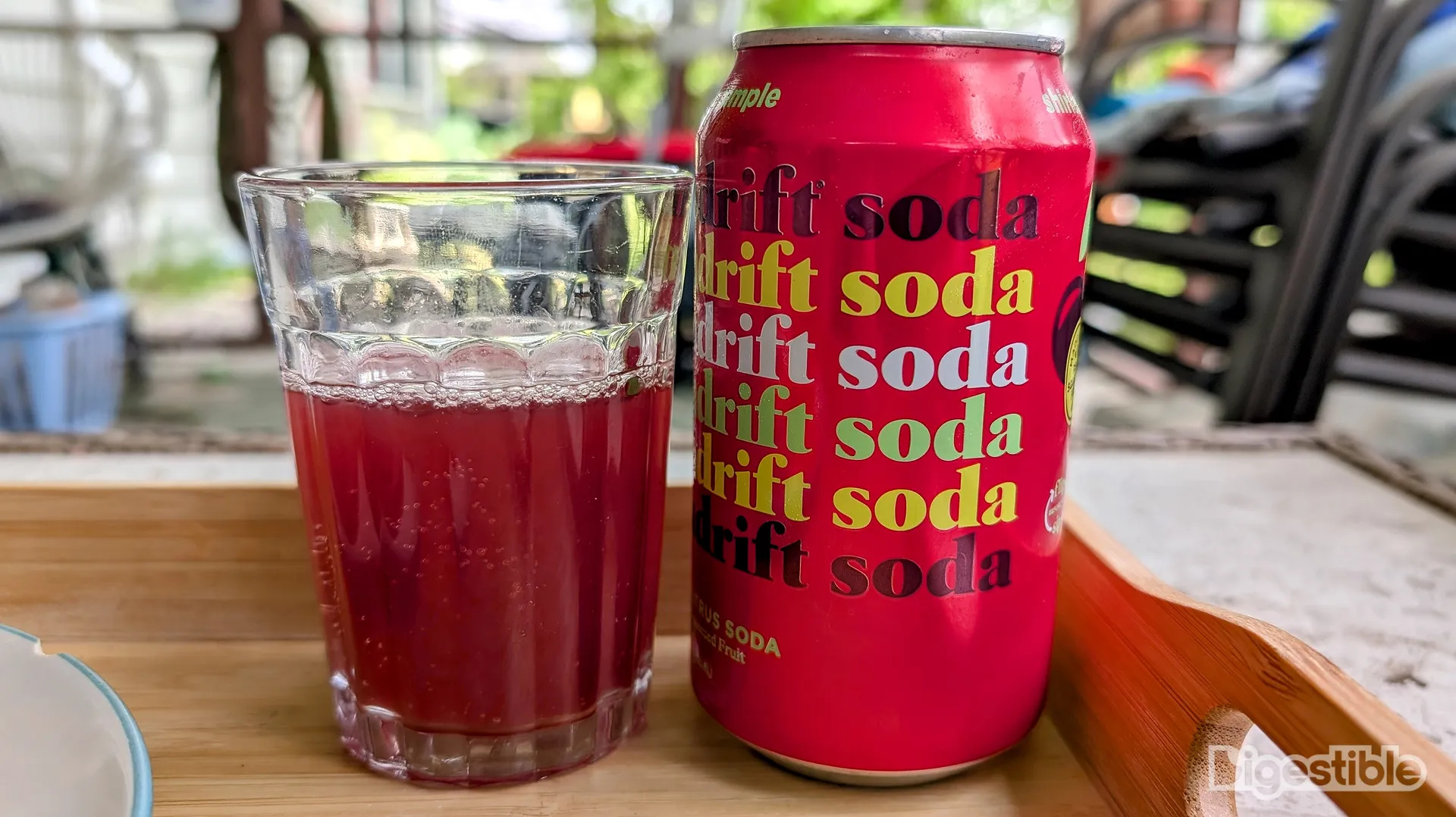 Spindrift Shirley Temple.