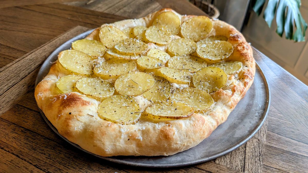Potato & Rosemary Pizza