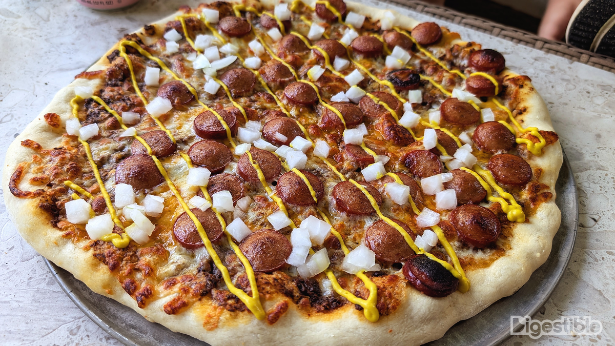 Chili Dog Pizza
