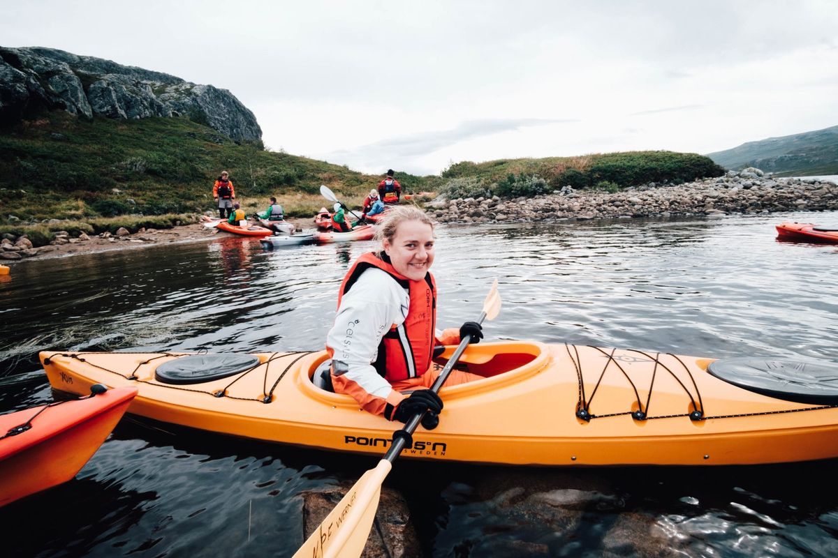 Padling på Riddercamp