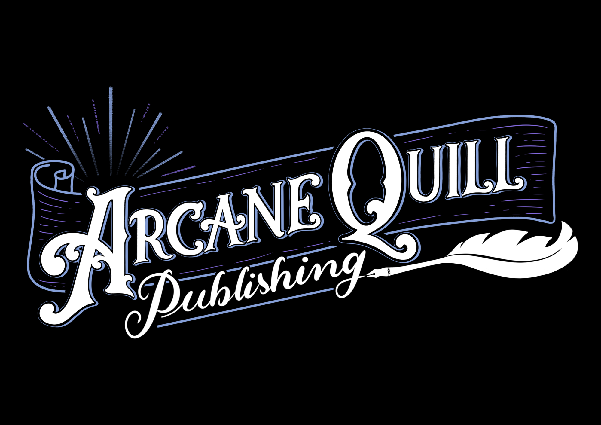 Stylised logo for Arcane Quill Publishing