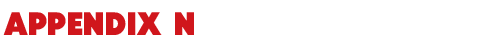 Appendix N