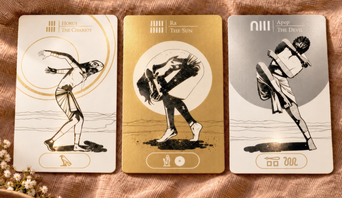 The Keftiu Return: An Egyptian Tarot from Crete