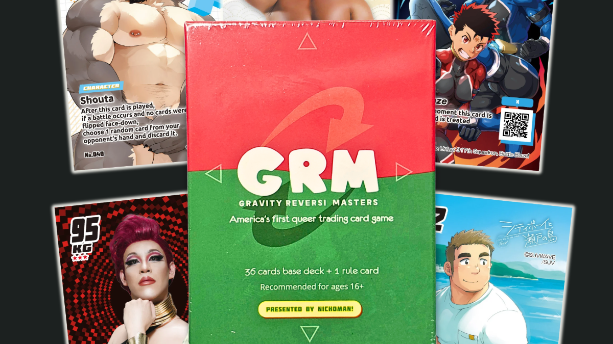 GRM, America's First Queer Trading Card Game, Lands in the U.S.