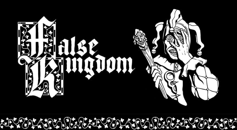 An image of a jester, half-covering his face with a hand. Is he grimacing? Is he smiling? Hard to say.