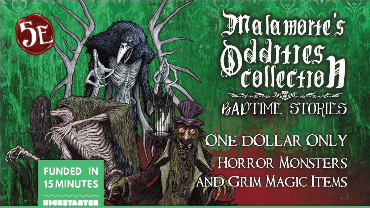 Cover of "Malamorte's Oddities Collection: BADtime Stories"