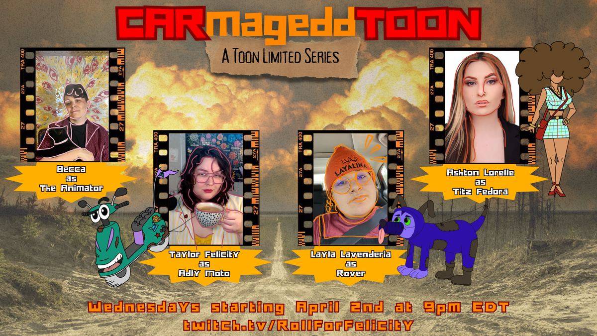 Cartoons Rule The End Of The World in CARmageddTOON