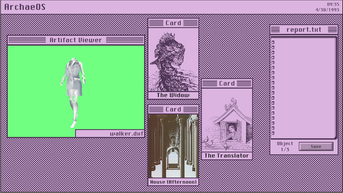 I interpreted rare digital artifacts in ArchaeOS, and all I got was this cool zine