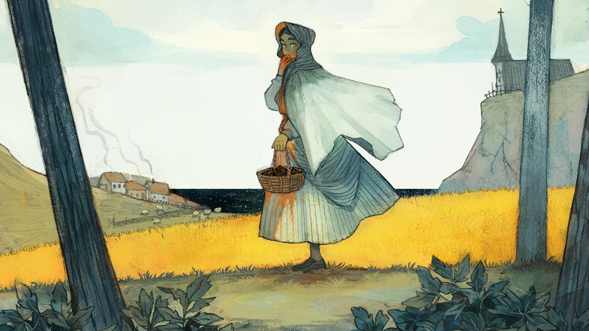 Harvest is "a beautiful cursed woodcut" of a folk horror RPG