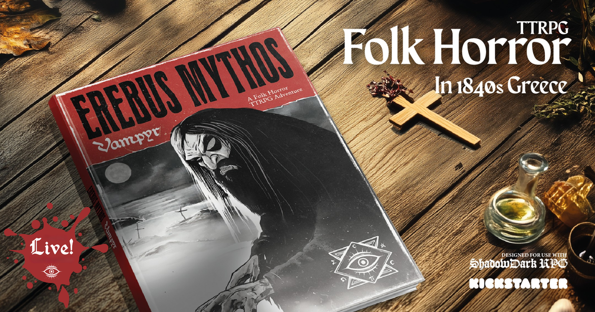 Greek Folklore meets Shadowdark in this spine-chilling adventure...