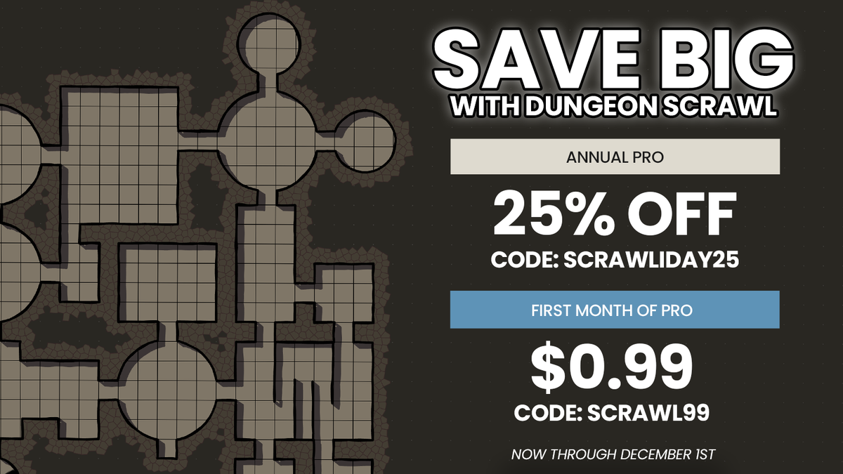 Roll20’s D&D Map Maker Subscription is on Sale for the First Time Ever!