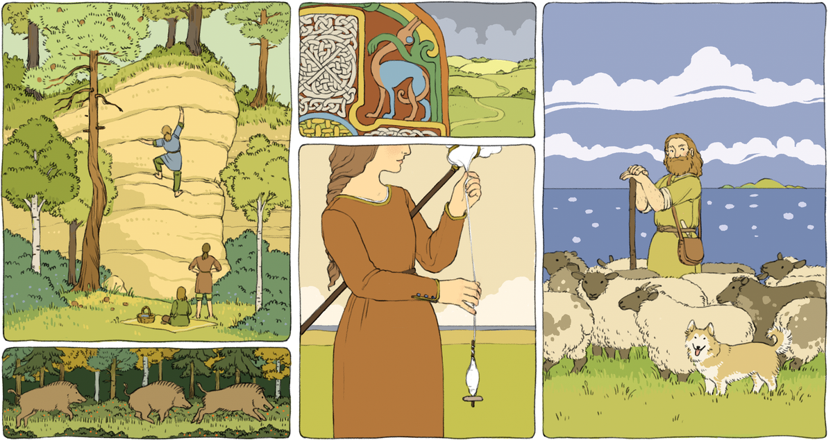 Carved in Stone is both a history book and an eye-catching RPG