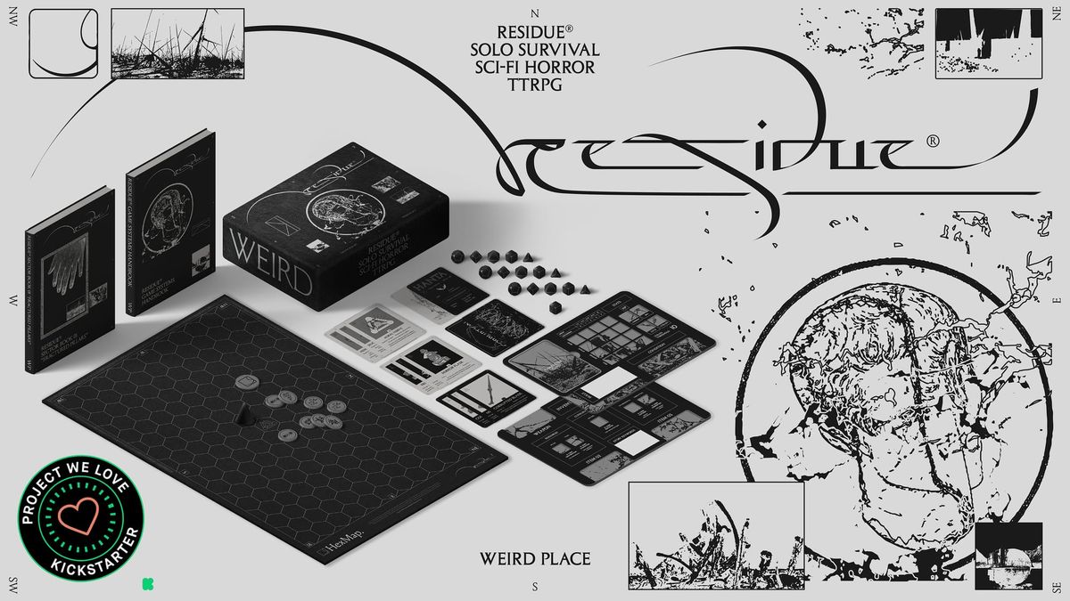 Residue Launches on Kickstarter: Solo Survival Sci-Fi Horror RPG