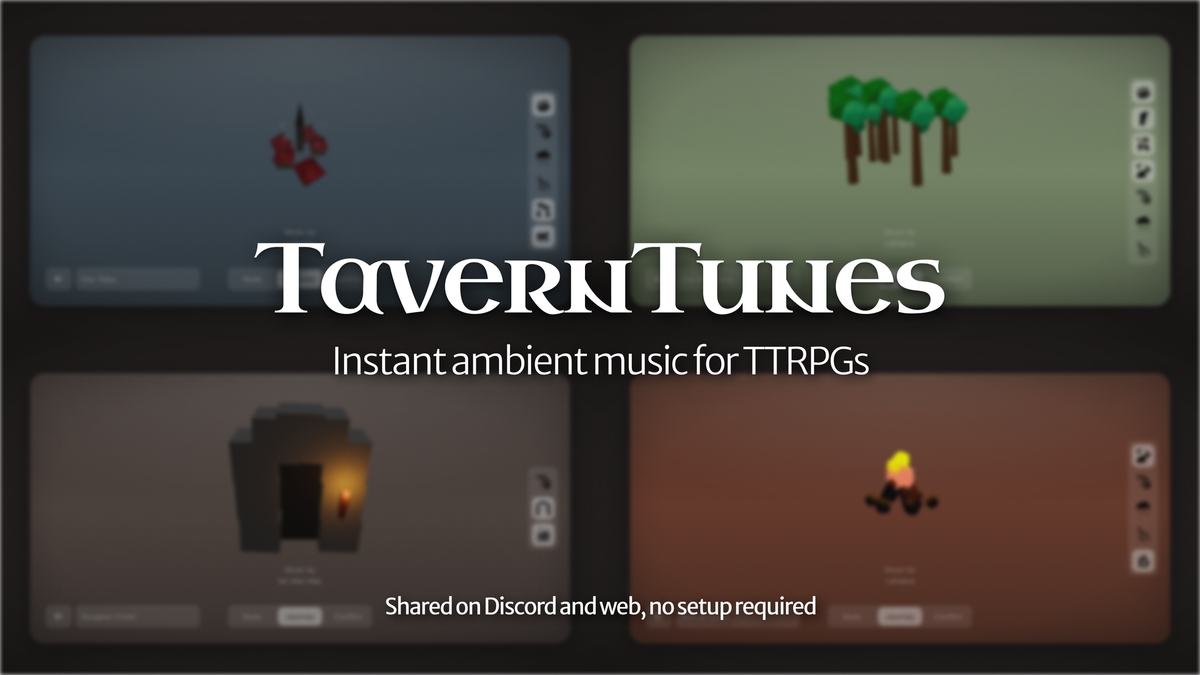 TavernTunes: Zero-Prep Ambient Audio for Dungeon Masters