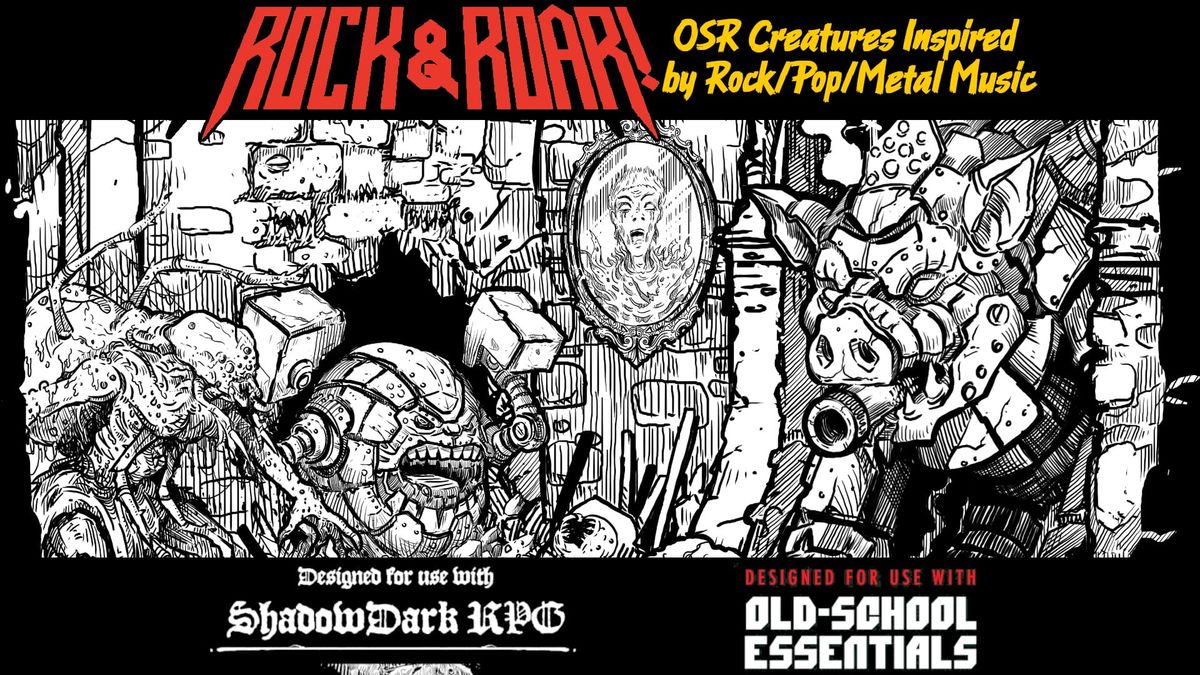 Rock & Roar - Gnarly Bestiary Based on Classic Rock Is Adding Bonus Tracks!