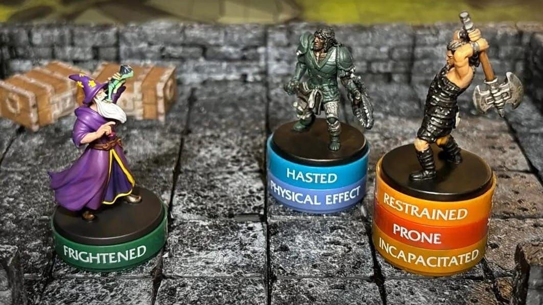 Stack Your Conditions, Not Your Confusion: New DnD Condition Rings by Wasted Wizard Games