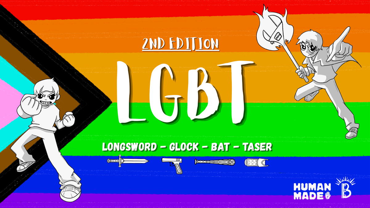 Longsword, Glock, Bat, Taser 2e coming to BackerKit