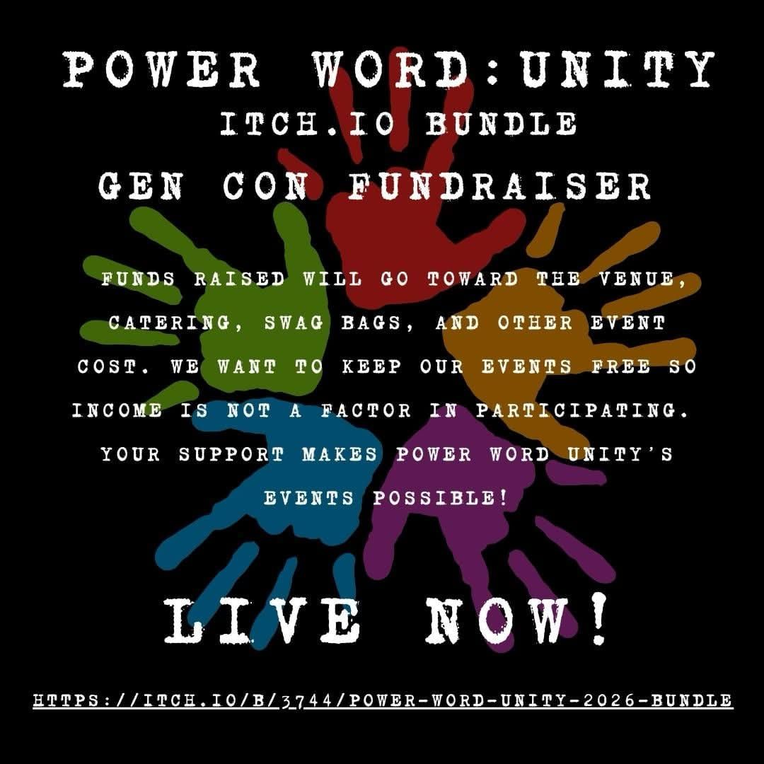 Power Word Unity Releases New itch.io Bundle to Help BIPOC Folks in Tabletop Connect