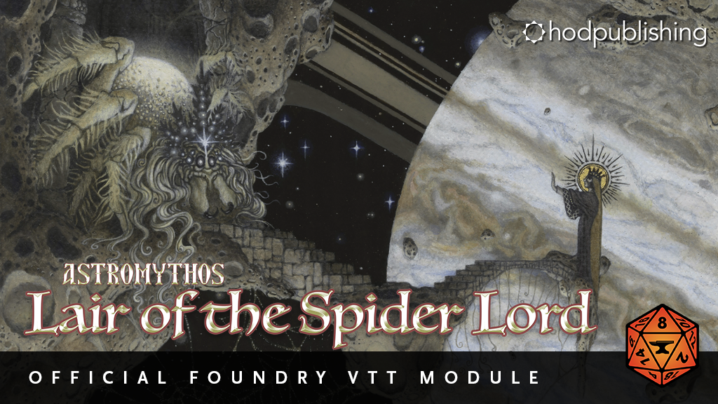 Lair of the Spider Lord is coming to Foundry VTT